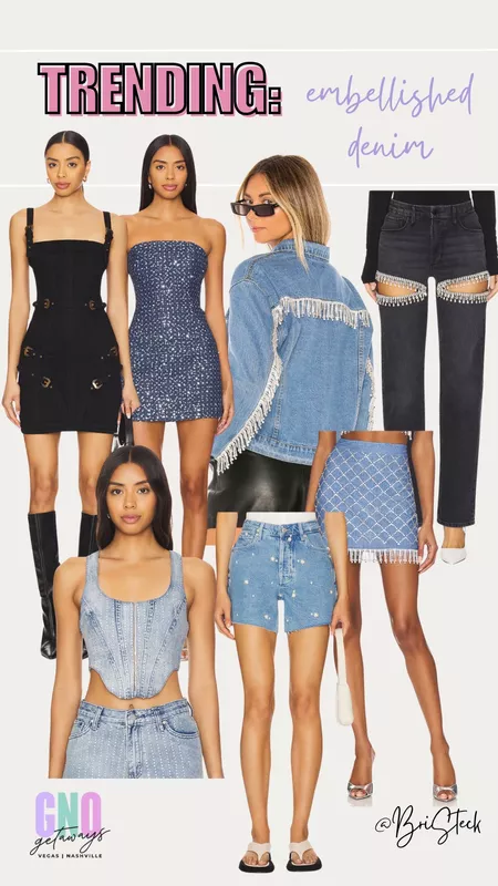 Trending Embellished Denim