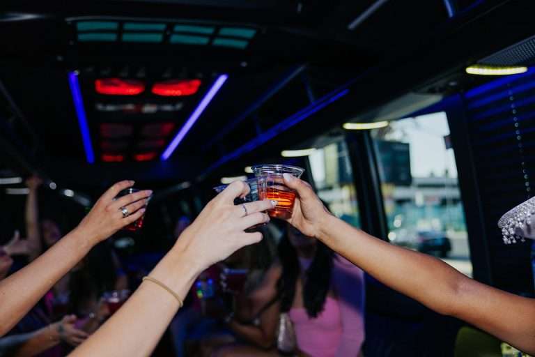 Cheers In Limo