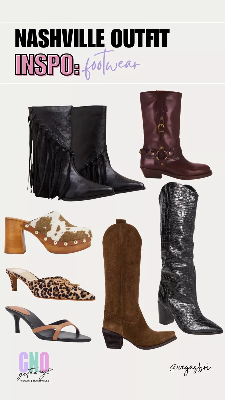 What to Wear in Nashville 5 Nashville Outfit Inspo Footwear